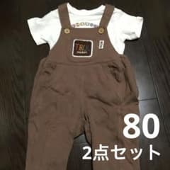 バースデイ チロルチョコ Ｔシャツ サロペット セット売り 80 男の子 女の子