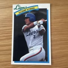 清原和博 1990年 ロッテ野球カード 西武ライオンズ - メルカリ