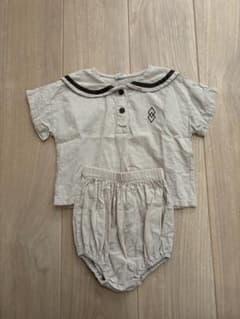 black bean bebeMサイズ セーラー襟 セットアップのサムネイル