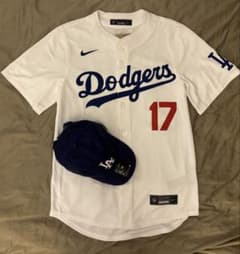 Nike ドジャース 大谷翔平 ユニフォーム (メンズSサイズ) キャップ