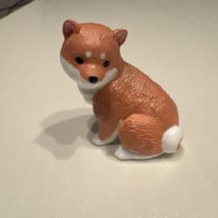柴犬 フィギュア カプセルトイ　ふり向けば君が・・・犬のサムネイル