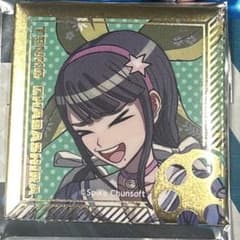 ニューダンガンロンパV3 15周年記念展 茶柱転子 喜怒哀楽缶バッジ