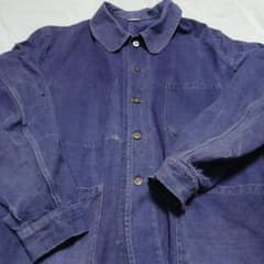 40s 50s フレンチメティスワークジャケット コットンリネン - メルカリ