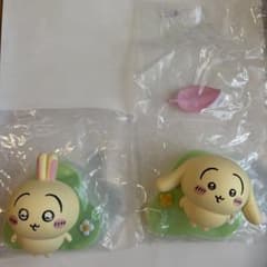 ちいかわ うさぎだらけフィギュア 2種セット 垂れ耳 目薬のサムネイル