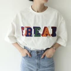 freak's store ロゴTシャツ/花/刺繍のサムネイル