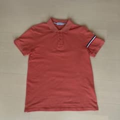 MONCLER ポロシャツ オレンジ Sサイズ - メルカリ