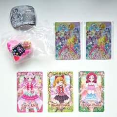 新品 ハグプリ グッズセット コンパクトミラー プリハート グミカ ガチャのサムネイル