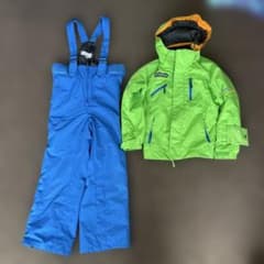 ジュニア　スキーウェア phenix 130 サイズ調整・フード着脱可　中古