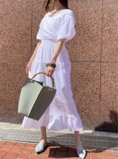 snidel カシュクールロングワンピースのサムネイル