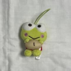 【レア】平成レトロ　けろけろけろっぴ　キューピー　マスコットぬいぐるみ けろけろけろっぴ ふわくた ぬいぐるみ サンリオキャラクターズ