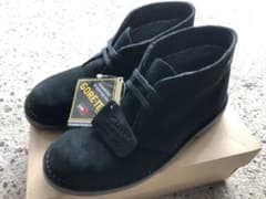 Clarks  クラークス デザートブーツ ゴアテックス  ブラック 黒のサムネイル