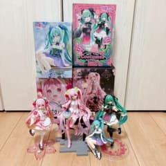 初音ミク　フィギュア　まとめ売り　桜ミク　和風喫茶　チャイナドレス　桜堤灯　朝顔