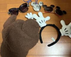 【ディズニー グッズ】 まとめ売り カチューシャ サングラス 帽子などのサムネイル
