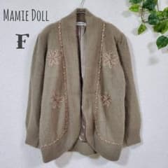 [Mamie Doll] Wool Jacket Knit Long Cardigan Women's Clothing