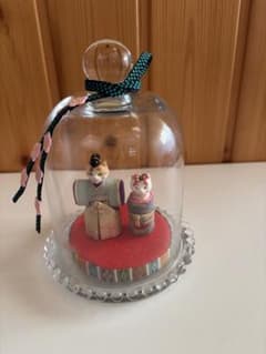 立猫雛ガラス器飾り・加藤澄子作 立猫雛ガラス器飾り・加藤澄子作 - メルカリ