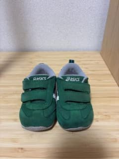 asics キッズ スニーカー グリーンのサムネイル