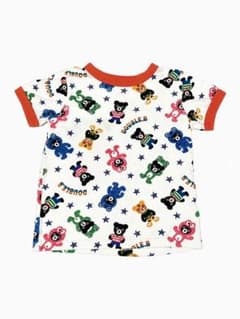 MIKI HOUSE DOUBLE.B カラフルクマ Tシャツ 110のサムネイル