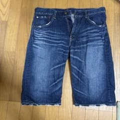 Levi's 503 ダークブルー ショートパンツ 32 14のサムネイル