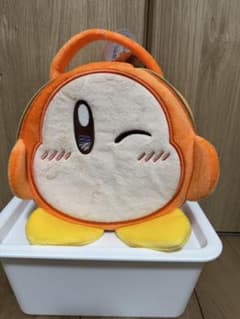 ⭐︎ＧＷ価格⭐︎【美品】カービィ・ハッピーモーニングぬいぐるみバニティポーチのサムネイル