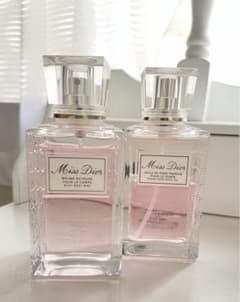 ミス ディオール シルキー ボディ ミスト 100ml &ボディオイル100mlのサムネイル