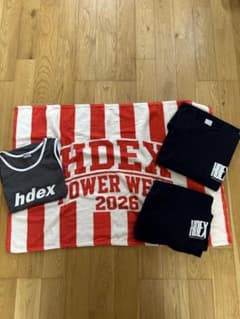 HDEX Tシャツ パンツ タンクトップ タオル4点セット