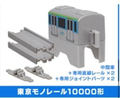 カプセルプラレール 東京モノレール10000形　2両セットのサムネイル