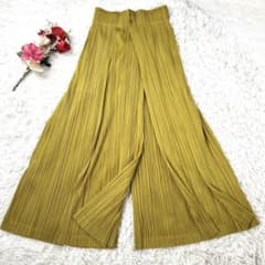 【美品】 希少品！ プリーツプリーズ 変形パンツ 横プリーツ スーパーワイド 3 楽天市場】プリーツプリーズ イッセイミヤケ PLEATS PLEASE ISSEY 総柄