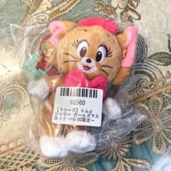 トゥーズ　トムとジェリー ガールズマスコットぬいぐるみ　ストラップ　限定品
