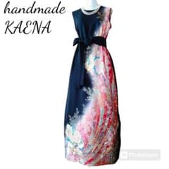 着物リメイク　ギャザー　ワンピース　振袖　ドレス　ロング　フレア　螺鈿　金銀彩 着物リメイク ギャザー ワンピース 振袖 ドレス ロング フレア