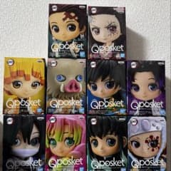귀멸의 칼날 Qposket petit 10체 세트 신품 미개봉 피규어