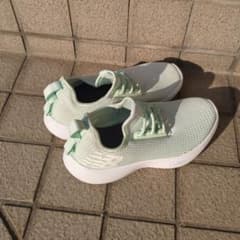 New Balance スニーカー　メッシュ　ミントグリーン 23cm