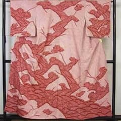 未使用 総絞り 本疋田 菊と流水 訪問着 正絹 H28 - メルカリ