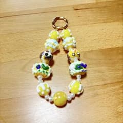 ハンドメイド フルーツモチーフ ストラップのサムネイル