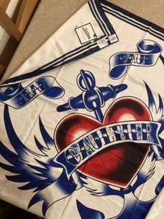 新品【Jean-Paul GAULTIER】ジャンポールゴルチエ　大判スカーフのサムネイル