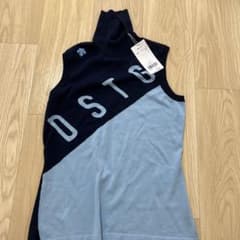 DESCENTE ゴルフ タンクトップ S ネイビー/ライトブルーのサムネイル