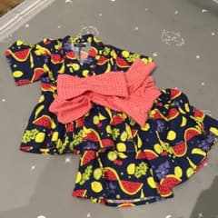 ムージョンジョン☆フルーツ柄甚平のサムネイル
