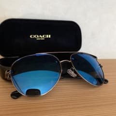【美品】COACH サングラス　ティアドロップのサムネイル