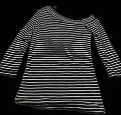 ボーダー柄 七分袖 カットソー Ｈ＆Ｍのサムネイル