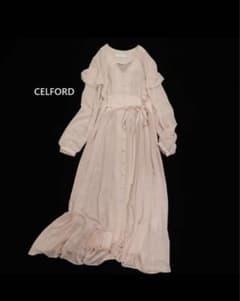 CELFORD セルフォード シフォン ロング マキシワンピース 36のサムネイル