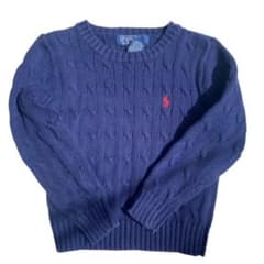 Polo by Ralph Lauren ケーブルニット セーター 3Tのサムネイル