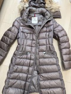 MONCLER ブラウン エルミンヌ ファー付き　00のサムネイル