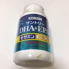 【新品未開封】サントリーDHA&EPA +セサミンEX  240粒入のサムネイル