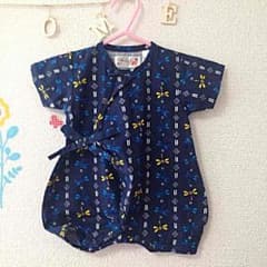 TimeSALE♡タグ付き新品甚平50-60男の子のサムネイル