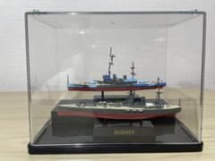 イギリス海軍 戦艦2隻セット キングジョージ5世 ＆ ロドネイ ケース付