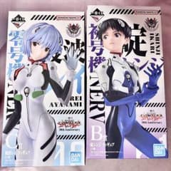 エヴァンゲリオン 一番くじ フィギュア C賞 B賞 碇シンジ 綾波レイ