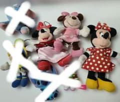 ディズニー ぬいぐるみ キーホルダー 7体セット - メルカリ