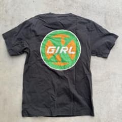 X-girlロゴプリント 半袖Tシャツ Sサイズ 黒のサムネイル