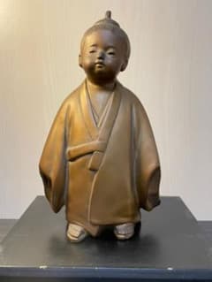 龍文堂 置物 無我童子 - メルカリ