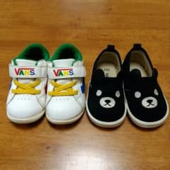 値下げ♡VANS ベビー スニーカー ESPEkids スリッポン 13.5のサムネイル