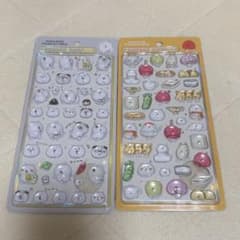 ナガノキャラクターズ ボンボンドロップシール 2枚セットのサムネイル